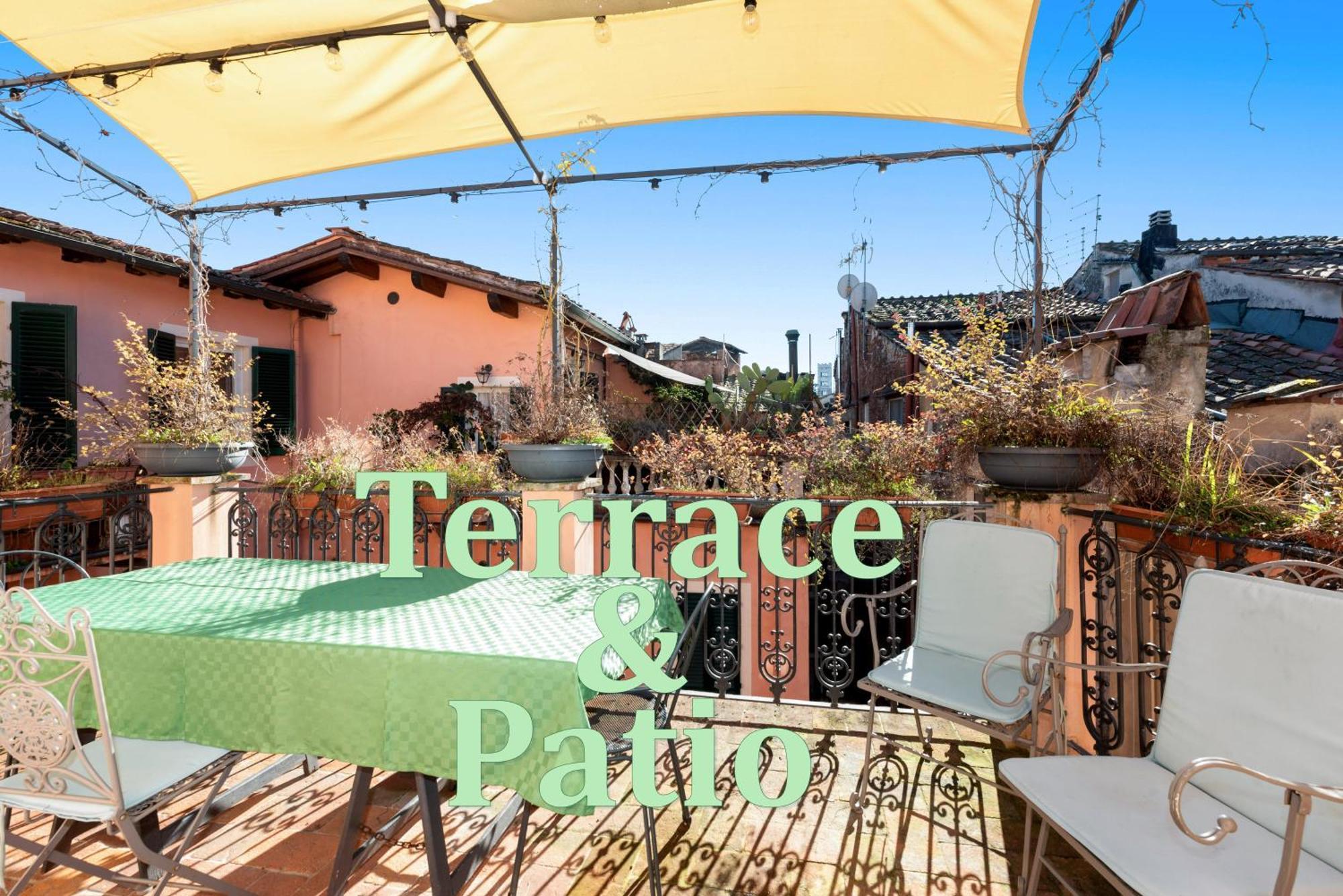 Il Carmine Charme & Terrace With Ac Apartment Lucca Luaran gambar